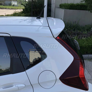 สปอยเลอร์หลังคา ABS พลาสติกสีพื้น ไม่ทำสี สำหรับ Honda Fit Jazz ปี 2014 2015 2016 2017 2018 - Product Image 6