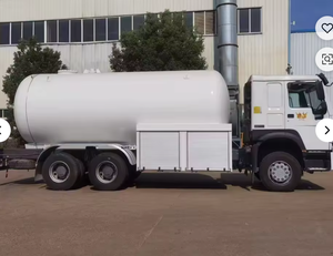 <span class=keywords><strong>Precio</strong></span> de Fábrica Nuevo Camión Cisterna HOWO 6X4 Diésel Manual de 20000L para Transporte de Gas LPG - Product Image 3