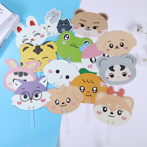 17 MINITEEN PVC Plastic Craft Fan for KPOP Idol Jeonghan Hoshi Wonwoo The8 Jun Dino Mingyu YS-KF Model Souvenir Gift for Fans
