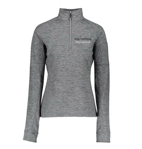 <b>Long</b> <b>Sleeve</b> <b>base</b> <b>layer</b> sportswear 4 way stretchy Custom made Women horse riding equestrian clothing rider shirt am525 - Product Image 1