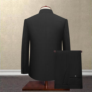 Un conjunto de traje Zhongshan bien ajustado <span class=keywords><strong>para</strong></span> <span class=keywords><strong>hombres</strong></span> de diferentes edades, incluidos <span class=keywords><strong>jóvenes</strong></span> de mediana edad y ancianos - Product Image 2