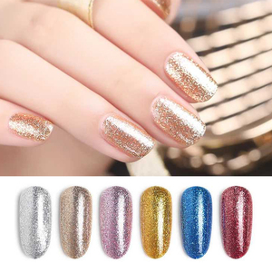 <span class=keywords><strong>Super</strong></span> brillant haute brillance <span class=keywords><strong>sain</strong></span> paillettes platine vernis à ongles avec la couleur de la mode - Product Image 2