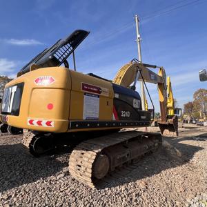 Excavatrice utilisée de Caterpillar CAT 324D de meilleure vente 24 TONNES avec la pelle de taille moyenne de bonne condition de puissance forte - Product Image 1