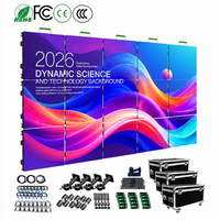 4m X 3m Yüksek Yenileme Hızlı Kiralık LED Ekran Led Panel P2.6 P2.9 P3.91 Sahne HD LED Duvar Kilise Konser LED Video Duvarı Pantalla Led