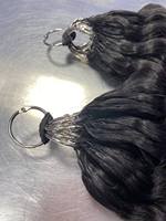 Extensiones de Cabello Humano Virgen Vietnamita 100% Natural, Ondulado Profundo, Doble Trama, Estilo Boho, Negro Natural, Grado Superior, 100g, para Crochet