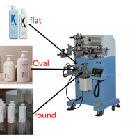 Nueva Máquina de Serigrafía Semiautomática de Alta Velocidad para Botellas Redondas, para Envases de Vidrio y Plástico para Cosméticos