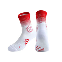 Chaussettes d'athlétisme Elite pour hommes de haute qualité pour la course à pied et les sports de basket-ball Taille jeune avec logo inférieur Position