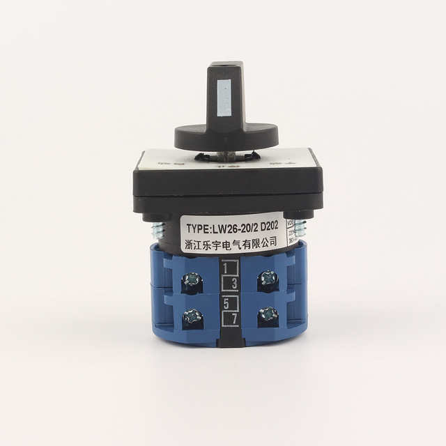 Rotary Switch Universal Changeover Motor Switch LW26-20A/25A/32A/63A/125A Rotary Forward and Reverse Instrument Application