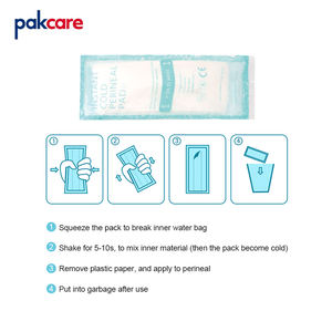 Envases fríos de cuentas de gel instantáneas perineales desechables con tira adhesiva para el cuidado posparto - Product Image 5