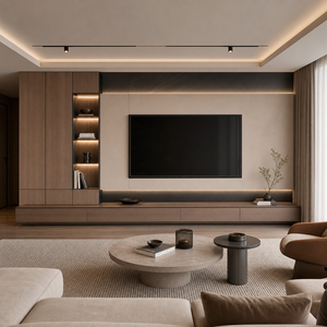 Consola de <span class=keywords><strong>TV</strong></span> de Madera Contrachapada Resistente a la Humedad para el Mercado del Clima Tropical de Malasia, Fabricación Personalizada ODM - Product Image 1