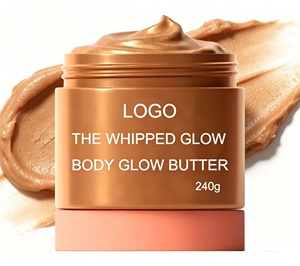 ODM/OEM Burro Illuminante per il Corpo <span class=keywords><strong>WHIPPED</strong></span> GLOW 240g, Crema Idratante Scintillante per Donne, Tutti i Tipi di Pelle - Product Image 1