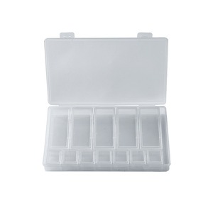 Transparent Plastic Storage <b>Box</b> 25x14.8x3cm 1+12 Compartments For Jewelry Fishing <b>Gear</b> Cosmetic Accessories Desktop Organizer - Product Image 5