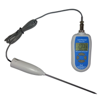 Thermomètre numérique portable multi-usages au meilleur prix, sondes à thermocouple, utilisation industrielle et en laboratoire, personnalisable OEM/ODM, IP68, pour l'alimentation