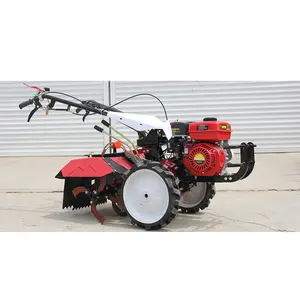 Küçük plowing motocultivador Motocultor walkingtractors yer fıstığı rotari motoculteur çeltik kaldırma