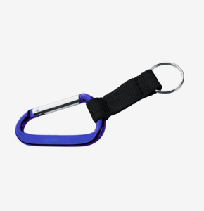 Mosquetón Metálico Promocional con Correa, Llavero Grabado con Logotipo Personalizado, Cordón para Llavero, Regalo Corporativo, Obsequio Empresarial, para Exteriores - Product Image 5