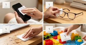 Accessoires adaptés au nettoyage des écrans de téléphone, lingettes nettoyantes à l'alcool pour écrans, un incontournable pour le nettoyage des téléphones - Product Image 5