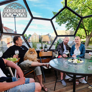 RAXDOME 6M Geodätische Kuppel Glashaus für Garten-Pavillon und <span class=keywords><strong>Natur</strong></span>-Refugium - Product Image 6