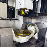 Centre d'usinage CNC 5 axes RU500F, Fraiseuse CNC 5 axes, Table rotative VMC