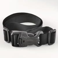 Schnellverschluss-Schnalle mit Seitenauslöser, Sicherheits-Plastikschnalle, Verstellbare Taktische Schnalle für Gürtel und Gurtbänder
