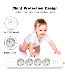 Châu Âu Loại C + Một USB mở rộng Hội Đồng Quản trị đa cắm điện Ổ cắm điện Dải điện - Product Image 4