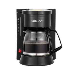 <span class=keywords><strong>Cafetera</strong></span> Eléctrica Europea de Acero Inoxidable, Capacidad de 600 ml, 3-5 Tazas, <span class=keywords><strong>Filtro</strong></span> <span class=keywords><strong>Permanente</strong></span> para el Hogar, 450 W - Product Image 5