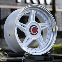 Rines de Aleación Clásicos de Cinco Radios para Autos Clásicos, 17x8.5 8x100/114.3 10x100/114.3, Estilo Vintage, Gran Venta