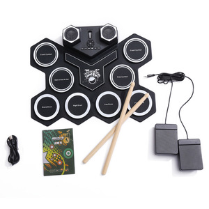 Batería Electrónica Plegable G6008 de 8 cm con Altavoz y Batería de Litio para Práctica Infantil - Product Image 2