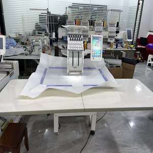 500*800 Máquina de bordar de una sola cabeza típica de la máquina de doce veinte agujas Autenticación CE - Product Image 1