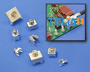 Bloque de terminales de latón estañado AC/DC Telian TLS6407 de 80A, tipo de montaje en superficie, terminales de soldadura M6 de 4 pines, terminal de tornillo para PCB - Product Image 6