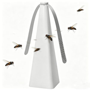 Ventilateur anti-mouches, ventilateur anti-insectes écologique, ventilateur anti-moustiques léger et portable pour le camping, les repas, la maison, l'hôtel, le restaurant - Product Image 1