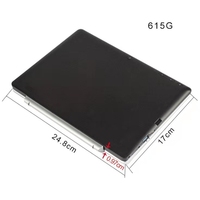Mini PC 4 + 64 go 4G + 128 go FHD IPS écran 10.1 pouces tout en un Win tablette avec HDM-I de sortie batterie 4800mAh