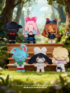 16box Wholesale Authentic Alien Stage Rabbit Series Vinyl-Plush Blind Box Figures Mizi Sua <strong>Till</strong> Ivan Merch Figuras Collectible - Product Image 2