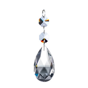 <span class=keywords><strong>Honor</strong></span> of Crystal Clear Water Drop Prism Colgante Dream Suncatcher Lámpara de araña Accesorios Decoración para el hogar - Product Image 6