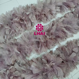 Coloré épais moelleux plumes de dinde Boas écharpe Boas plume <span class=keywords><strong>cou</strong></span> plume pour fête danse vêtement accessoire robe vêtements - Product Image 4
