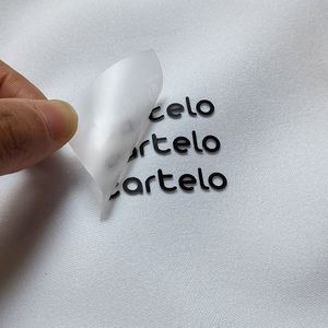 Nuevo Adhesivo Termotransferible de Silicona para Bebés, Etiqueta Privada, Goma 3D para Ropa, Parche con Logotipo, Silicona de PVC para Cuero - Product Image 1