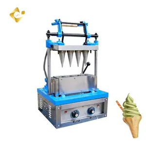 Hot sales 4 Heads Small Ice Cream Cones Equipment Waffle Cones For Ice Cream