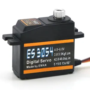 EMAX ES3054 17g Metall getriebe Digitales Servo 3,5 kg 0,13 Sek. 23T Für RC-Flugzeug hubschrauber