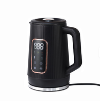 Bouilloire électrique intelligente à double paroi, commande tactile, utilisation domestique, température réglable, acier inoxydable, maintient l'eau chaude, automatique