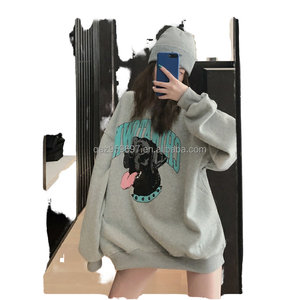 High Quality Lined Nylon/Cotton Embroidered Autumn/Winter <b>Pullover</b> Warm Large Wholesale <b>Men</b> Women's Customized Logo Printed - Product Image 1