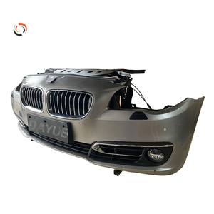 Conjunto de parachoques delantero de plástico de alta calidad para BMW <span class=keywords><strong>5</strong></span> Series F10 F11 Incluye rejilla de Faro y radiador usado - Product Image 3