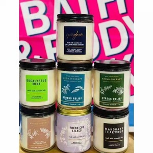 Bougie parfumée en bouteille brune, petit pot, décoration d'intérieur, cadeau d'anniversaire, cire de paraffine, forme cylindrique - Product Image 1