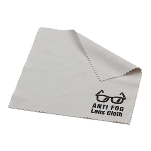Chiffon de nettoyage pour lentilles de lunettes anti-buée en microfibre écologique réutilisable promotionnel 15x15cm - Product Image 1