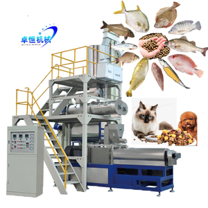 Usines de fabrication d'aliments pour animaux de compagnie à prix d'usine, ligne de production complète, machine de fabrication d'aliments en granulés pour chiens et chats - Product Image 1