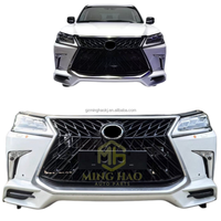 Kit de Carrocería para Parrilla Delantera de Automóviles Parachoques de Automóvil Aplicable para Toyota Lexus LX570 Piezas de Desmontaje de Parachoques.