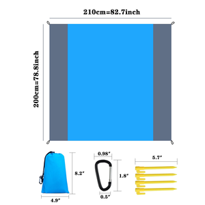 Oversized Waterproof Beach Blanket <b>Quick</b> Drying Picnic Mat for Outdoor Travel Camping Lightweight - Product Image 1