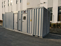 Générateur silencieux de type conteneur 250 kVA pour tour de télécommunication et station de base, alimentation de secours continue