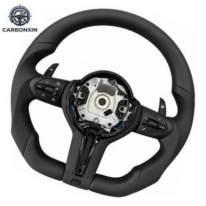 Werksverkauf Leder-Autolenkrad für BMW F30 F10 F15 F36 F20 F22 F25 F32 M3 M5 E46 E60 E70 E90 E91 MSports Lenkrad - Product Image 3