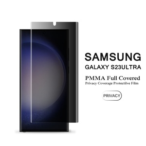Soft Silicone Full Coverage 3D Curved Soft Clear TPU Hydrogel Film Screen <b>Protector</b> for Samsung Galaxy S23 S22 Ultra - Product Image 4