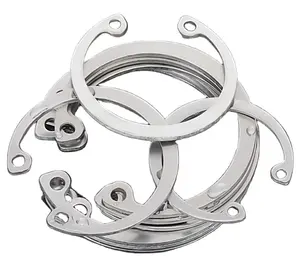 Personalizza l'anello di sostegno 316 dell'acciaio inossidabile per il foro, molla di serraggio interna elastica di tipo C