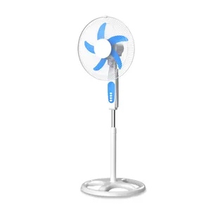 High Performance 16 Inch Adjustable Height Multifunctional Rechargeable Speed Control Floor Stand Fan